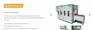 Станок шлифования погонажных изделий Roba-Fentech