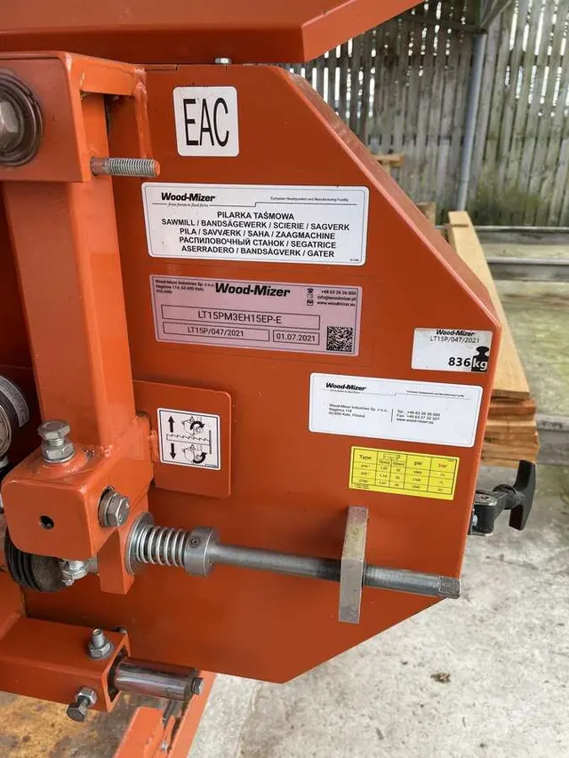 Ленточнопильный станок Wood-Mizer LT15