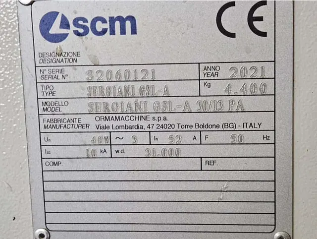 Пресс для мебельных щитов SCM SERGIANI GSL-A
