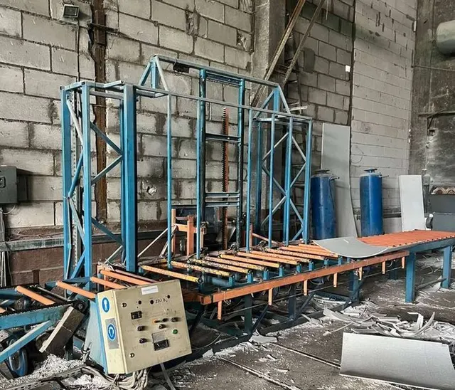 Линия теплоизоляционных плит из пенополистирола