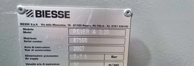 Обрабатывающий центр с ЧПУ Biesse Rover A 3.30