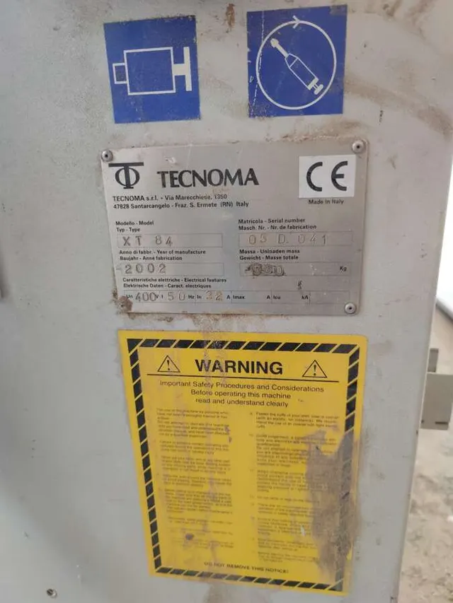 Станок кромкооблицовочный Tecnoma 84 2002 г.в.