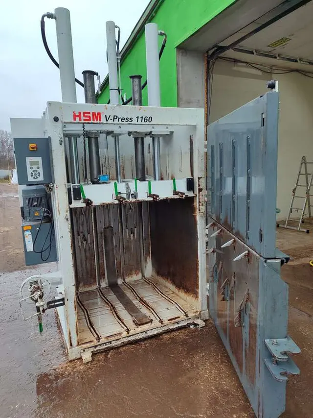 Вертикальный пресс HSM V-Press 1160 Eco 2016 г.в.