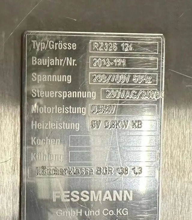 Термокамера для мясного производства Fessmann