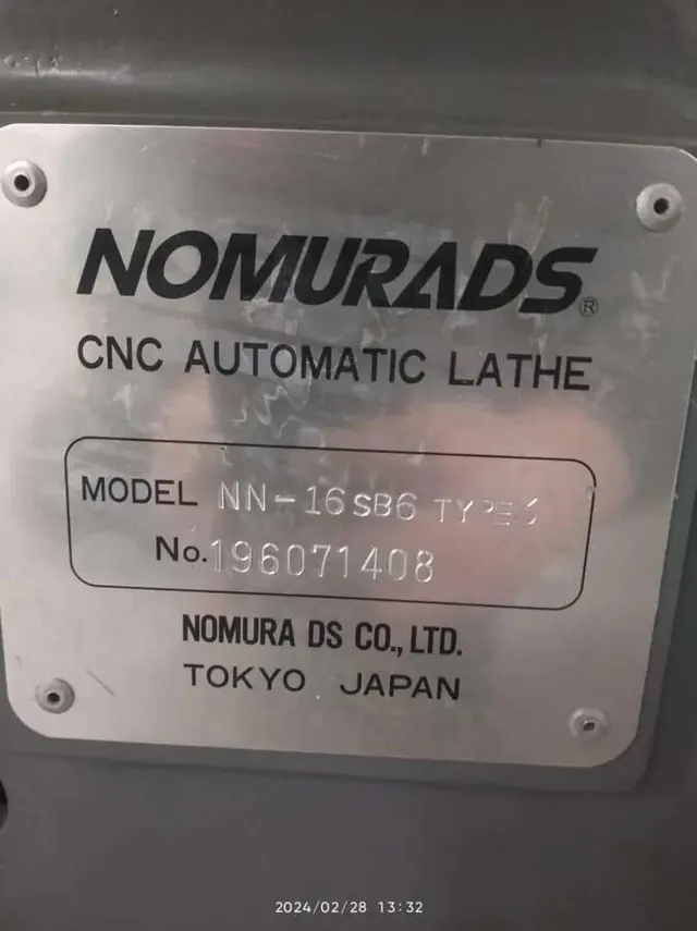 Токарный обрабатывающий центр NOMURA NN-16SB с ЧПУ