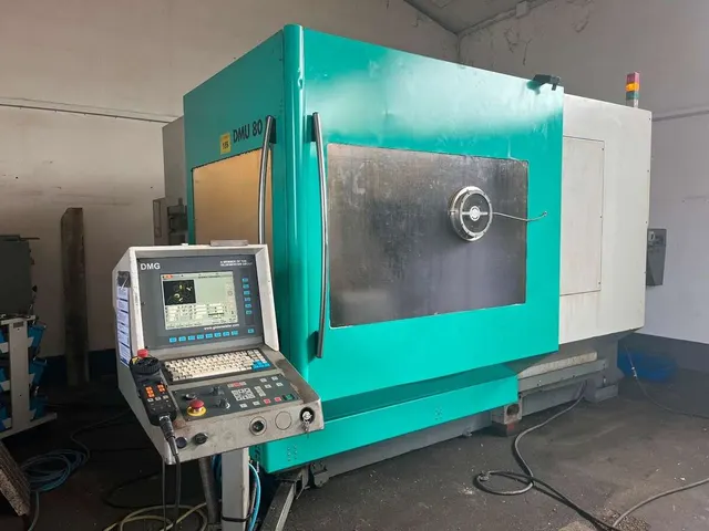Обрабатывающий центр с ЧПУ DECKEL MAHO DMU 80 P