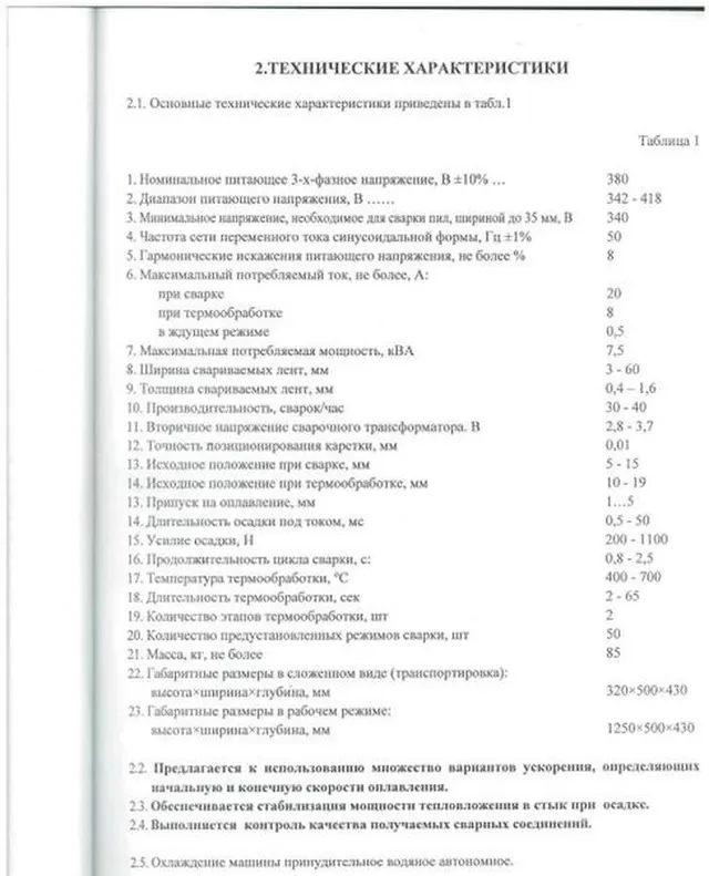 Станок для сварки ленточных пил FBWN -60 Чайка 60