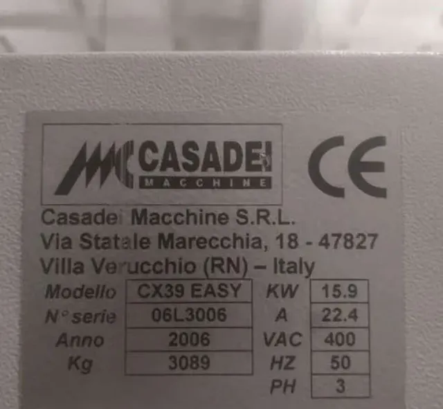 Форматно-раскроечный центр Casadei CX 39 Easy