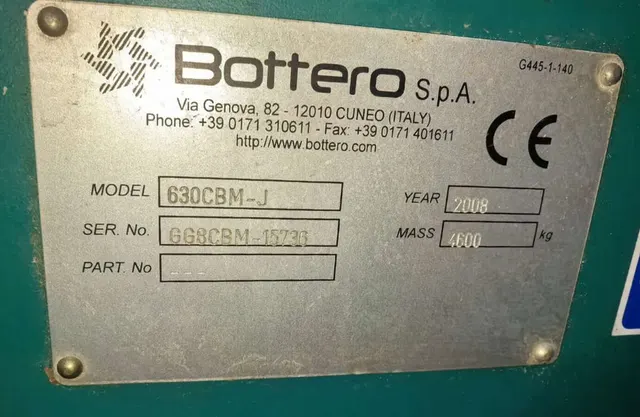 Линия резки стекла Bottero 2008г.в.