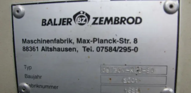 Установка краново-раскряжевочная Baljer Zembrod