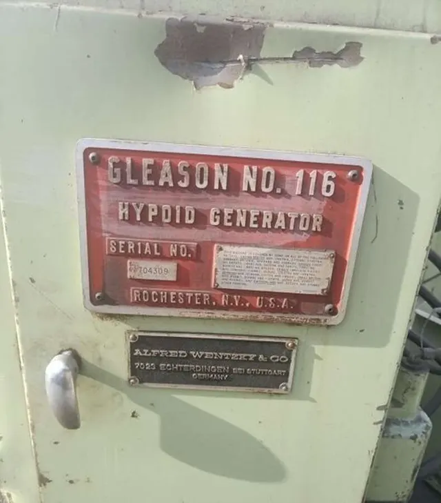 Станок зубофрезерный Gleason 116