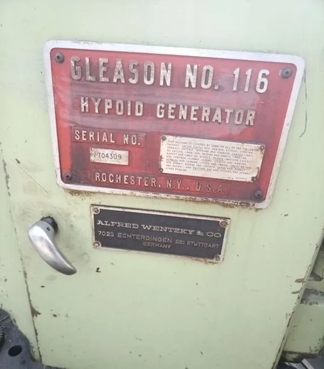 Станок зубофрезерный Gleason 116