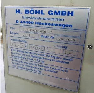 Обмотчик горизонтальный H.Bohl Junior/S450 VA