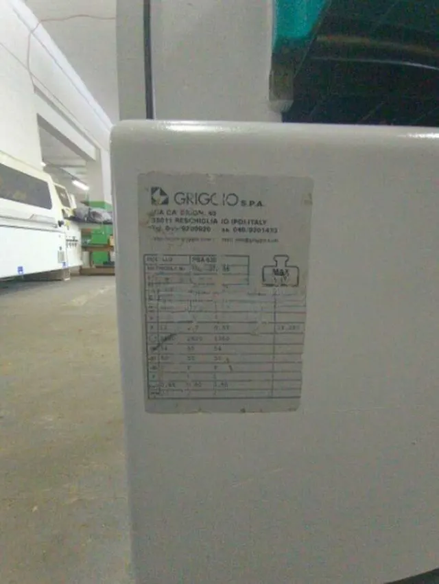 Станок рейсмусовый GRIGGIO PSA/630