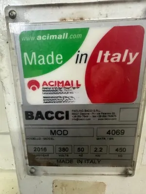 Станок сверлильно-пазовальный BACCI MOD