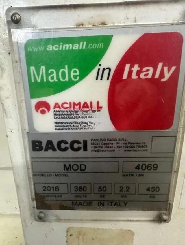 Станок сверлильно-пазовальный BACCI MOD