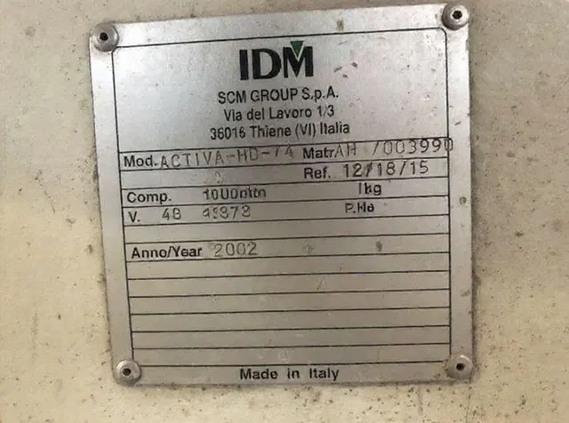 Станок кромкооблицовочный IDM ActivaHD74
