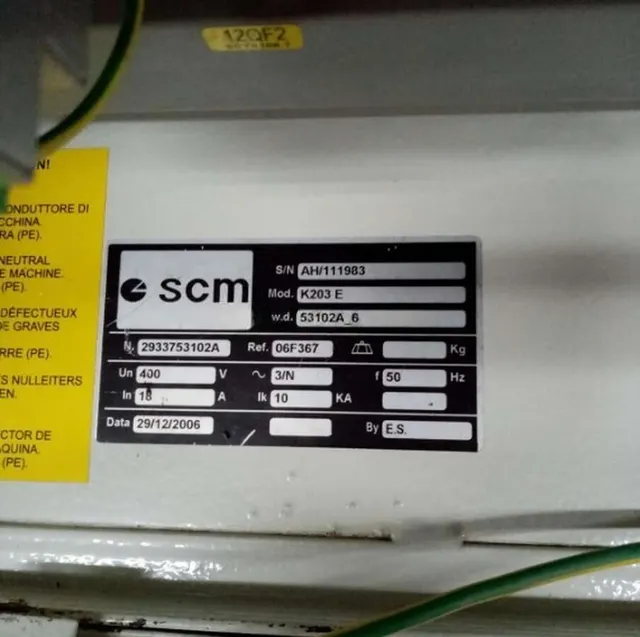 Станок кромкооблицовочный SCM Olimpik K 203E