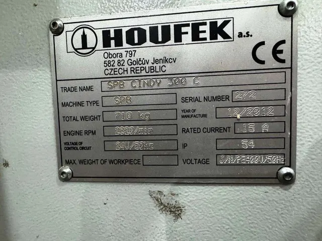 Станок шлифовально-калибровальный Houfek SPB