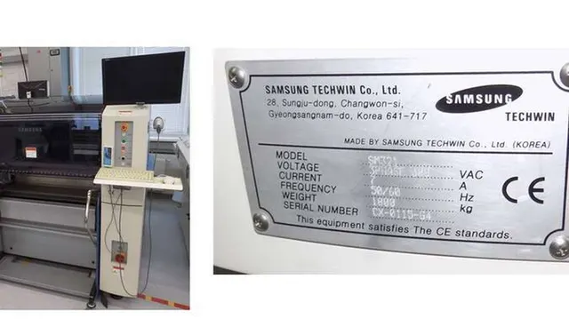 Автомат установки SMD элементов Samsung SM-321