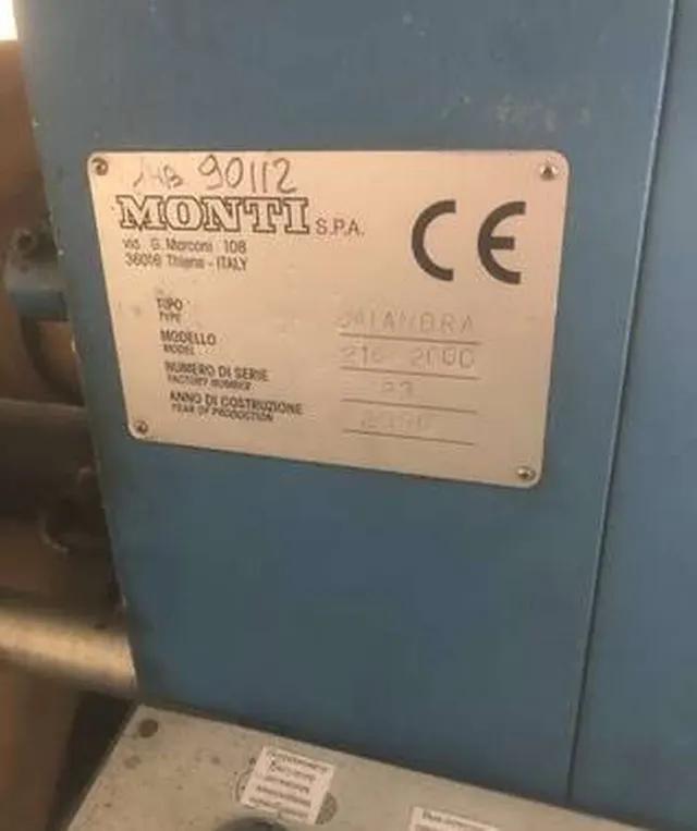 Каландр для переводной печати Monti 216 2000