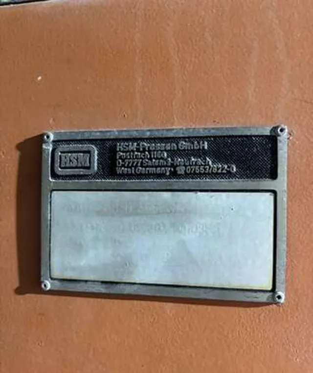 Пресс пакетировочный HSM 155 VL Германия