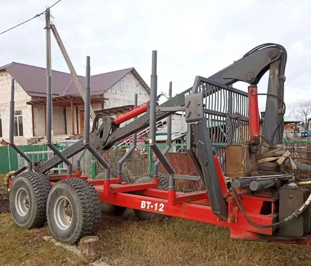 Лесовозная тележка ВТ-12