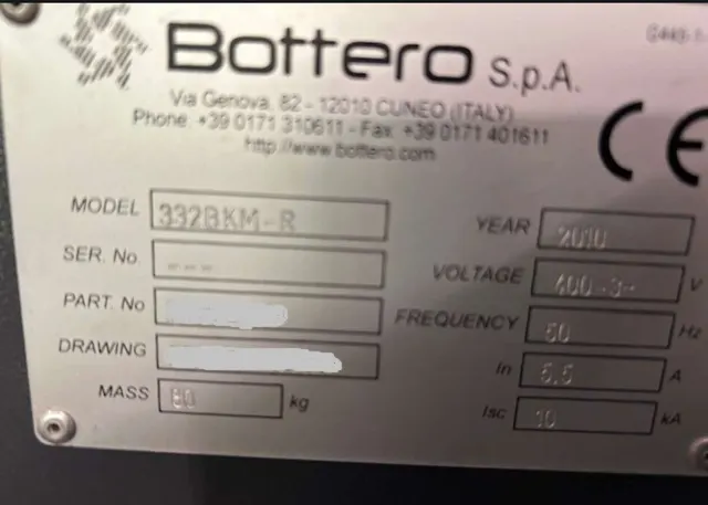 Стол для раскроя стекла Bottero 332BKM-R