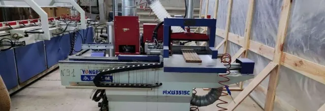 Шипорезный станок торцевого сращивания MXB 3515C