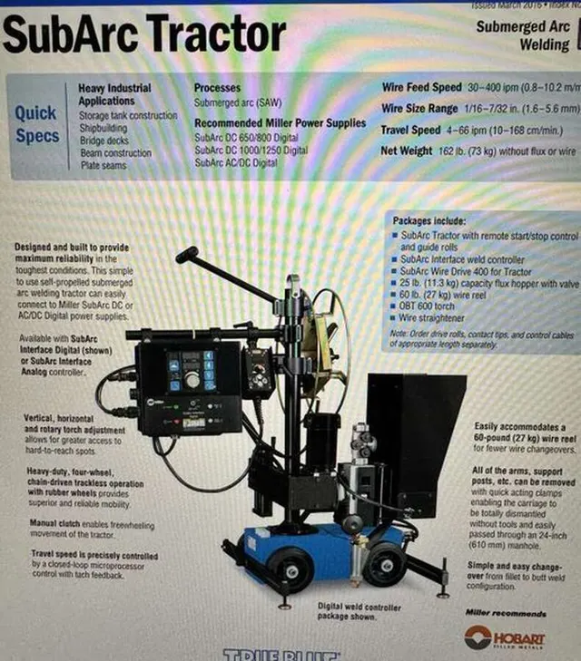 Трактор сварочный SubArc Tractor 33A5BEPM-GB