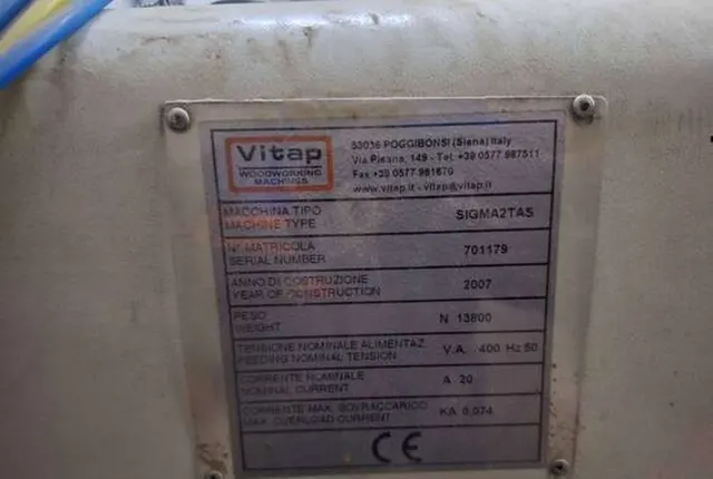 Сверлильный станок Vitap Sigma 2TA Италия 2007г.в.