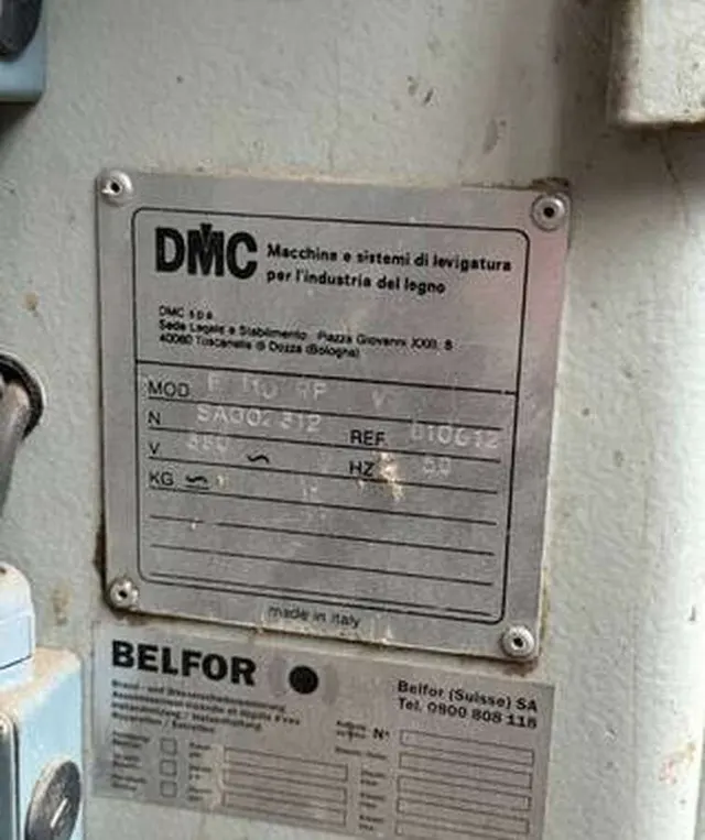 Шлифовальный станок DMC EUROPA 110 RPRR