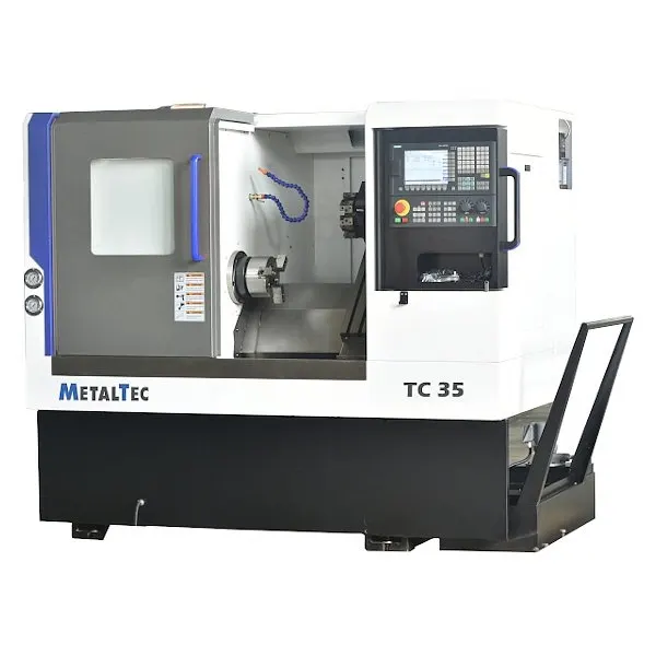 Токарный станок ЧПУ с наклонной станиной MetalTec ТС 35