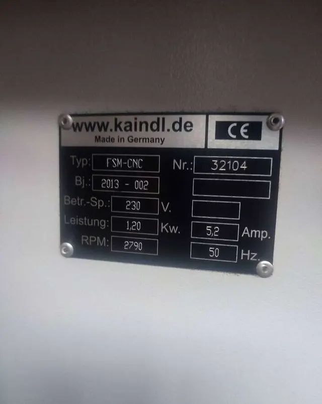 Заточной станок универсальный Kaindl FSM-CNC с ЧПУ