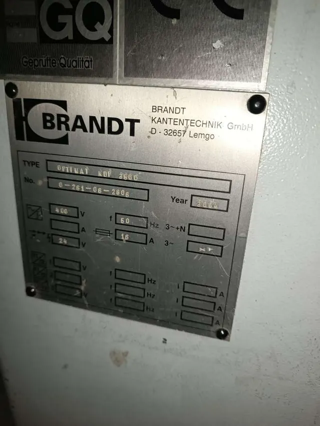 Станок кромкооблицовочный Brand Optimat KDF 350C