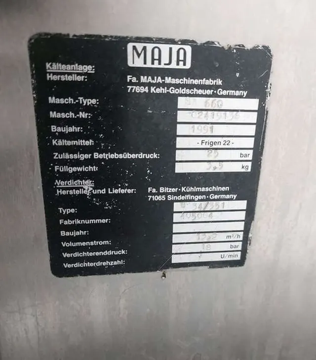 Льдогенератор MAJA SA 660