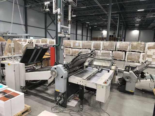 Фальцевальная машина Heidelberg Stahlfolder 4/4/4