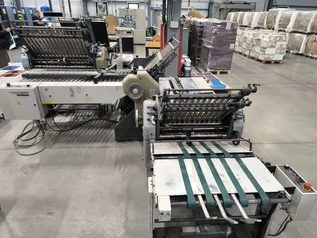 Фальцевальная машина Heidelberg Stahlfolder 4/4/4