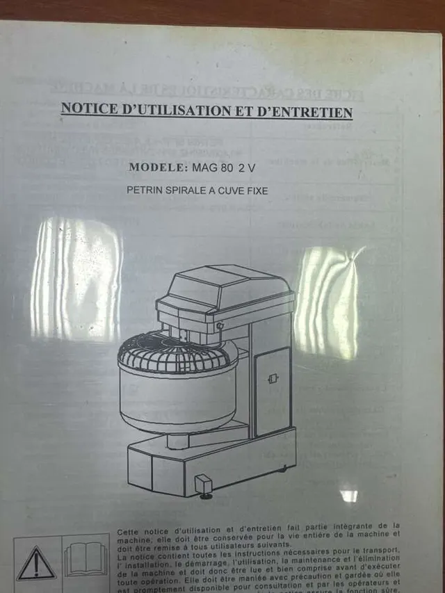 Тестомесы MAG 80 2 V