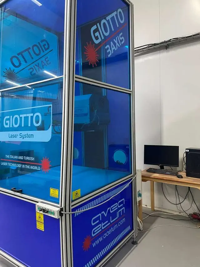 Маркиратор для нанесения изображения Giotto CO2 3axis Comp.609