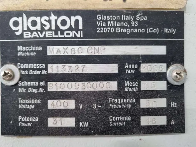 Станок фацетный Baveloni MAX 80 CNP