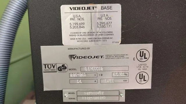 Принтер каплеструйный VIDEOJET 98700032