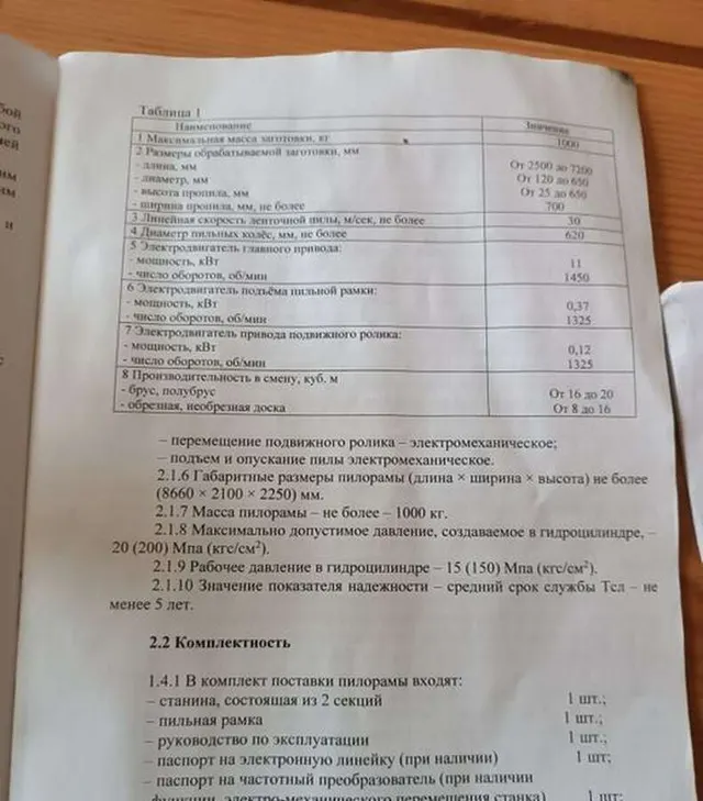 Пилорама ленточная TWE 6500 2022г.в.