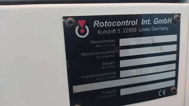 Машина для печатания этикеток Rotocontrol RSH 340