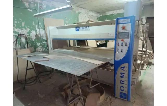 Гидравлический горячий пресс ORMA NPC 6/90 DIGIT 2012г.в.