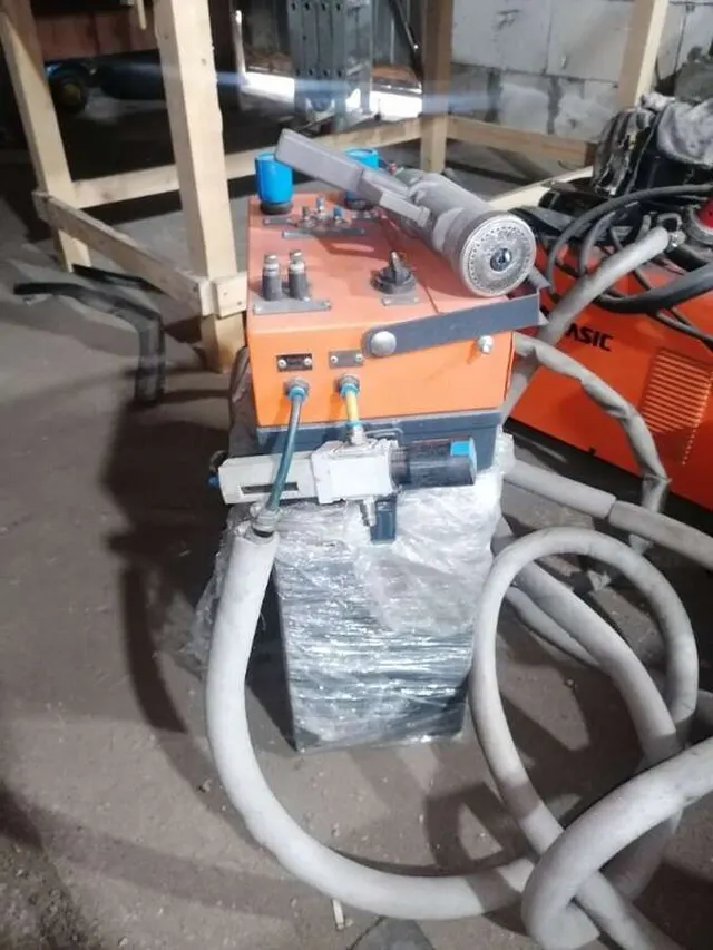 Установка газопламенного нанесения полимерных красок