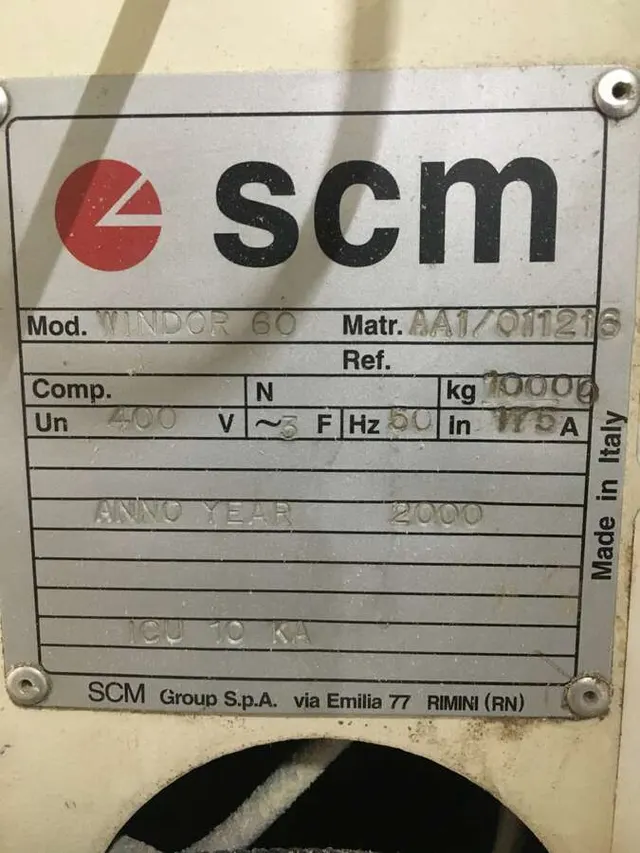 Центр для производства окон SCM WINDOR 60