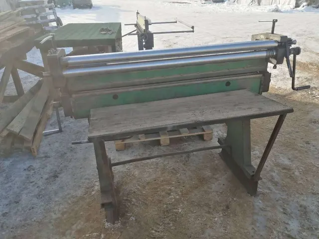 Ручные вальцы для труб и желобов
