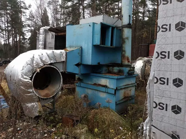 Сушильная камера на базе 40-футового контейнера с воздухонагревателем