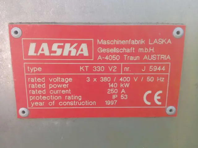 Вакуумный Куттер LASKA KT 330-2V